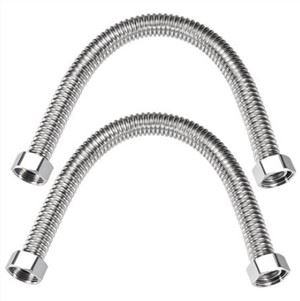 Trubky z nerezové oceli 304 zvlněný konektor ohřívač vody, 3/4-Inch Fip X 3/4-Inch Fip